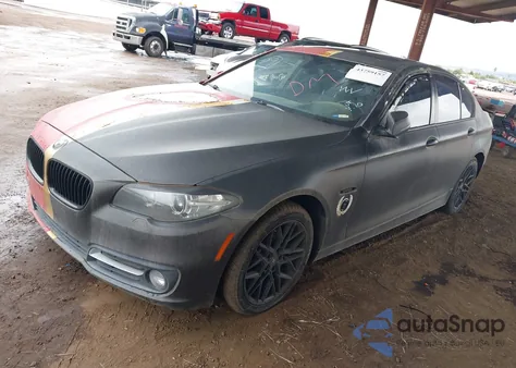 2015 BMW 528I from USA, damaged, VIN WBA5A5C53FD517170